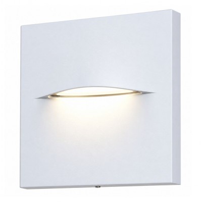 Φωτιστικό Επίτοιχο LED 3W 230V 150lm 4000K Λευκό Φως Αλουμινίου Λευκό IP65 17-04687-1 Φωτιστικό Επίτοιχο LED 3W 230V 150lm 4000K Λευκό Φως Αλουμινίου Λευκό IP65 17-04687-1